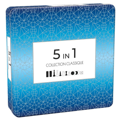 Tactic Galda spēle 5 spēles vienā Collection Classique