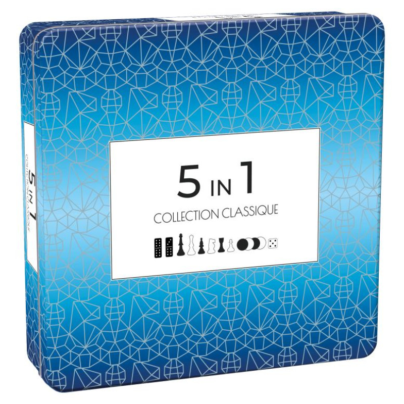 Tactic Galda spēle 5 spēles vienā Collection Classique