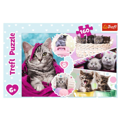 Trefl Puzle "Kaķēni", 160 gab.