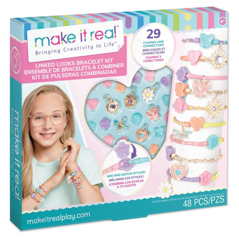 Make It Real DIY Savienojamu rokassprādžu komplekts