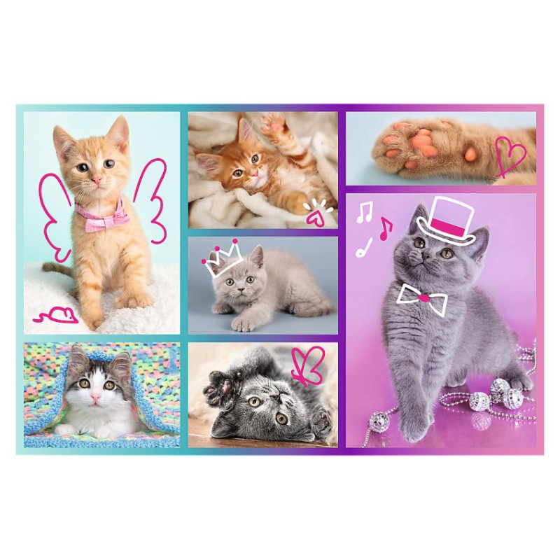 Trefl Puzle "Kaķēni", 60 gab.