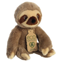 Eco Nation AUR Eco Nation Plīša rotaļlieta Sliņķis, 24 cm