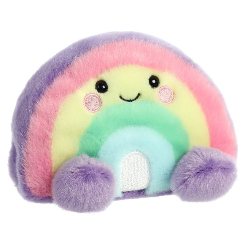 Palm Pals AURORA Palm Pals Plī&scaron;a rotaļlieta Varavīksne, 7 cm