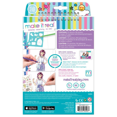 Make It Real Skiču burtnīca "Digital Dream"