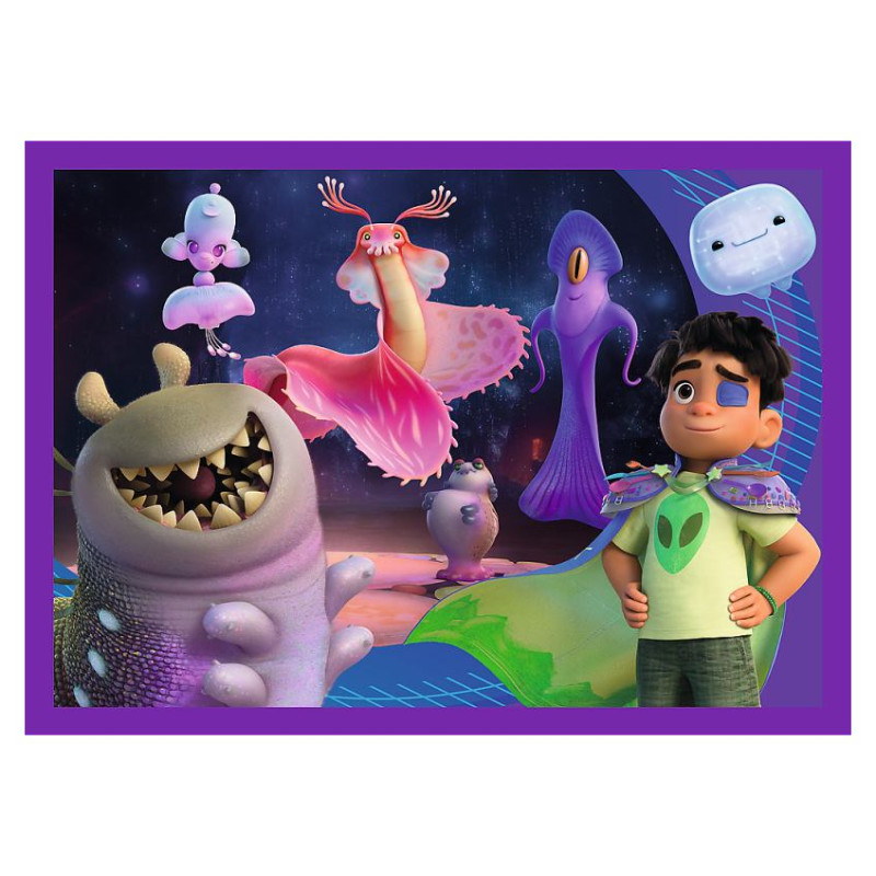 Trefl DISNEY ELIO Pužļu komplekts 4in1