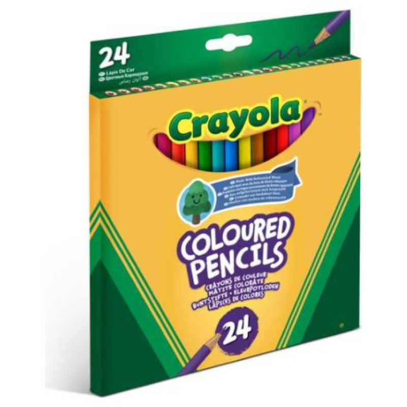 Crayola 24 Krāsu zīmuļi