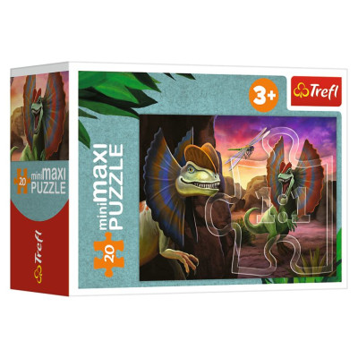 Trefl Mini Maxi puzle Dinozauri, 20 gab.
