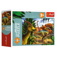 Trefl Mini Maxi puzle Dinozauri, 20 gab.