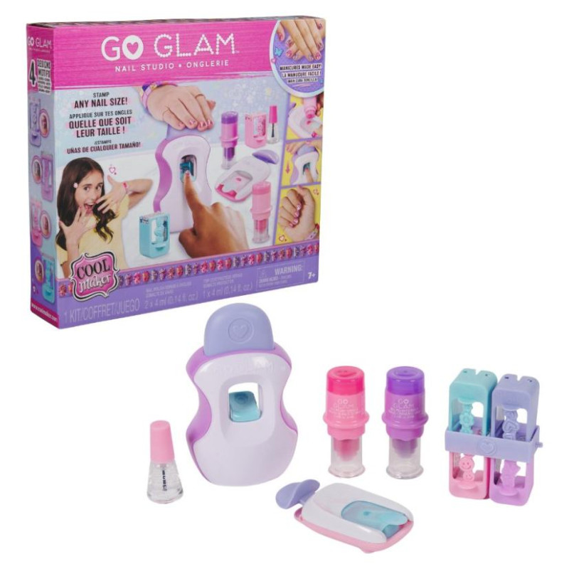 Cool GOGLAM Rotaļu komplekts Go Glam Nail Studio