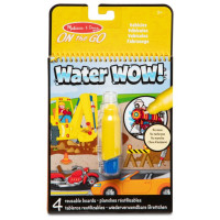 Melissa & Doug Water Wow! Ūdens krāsojamā grāmata – Transportlīdzekļi