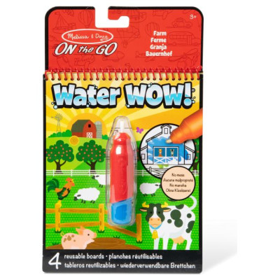 Melissa & Doug Water Wow! Ūdens krāsojamā grāmata &ndash; Lauku sēta