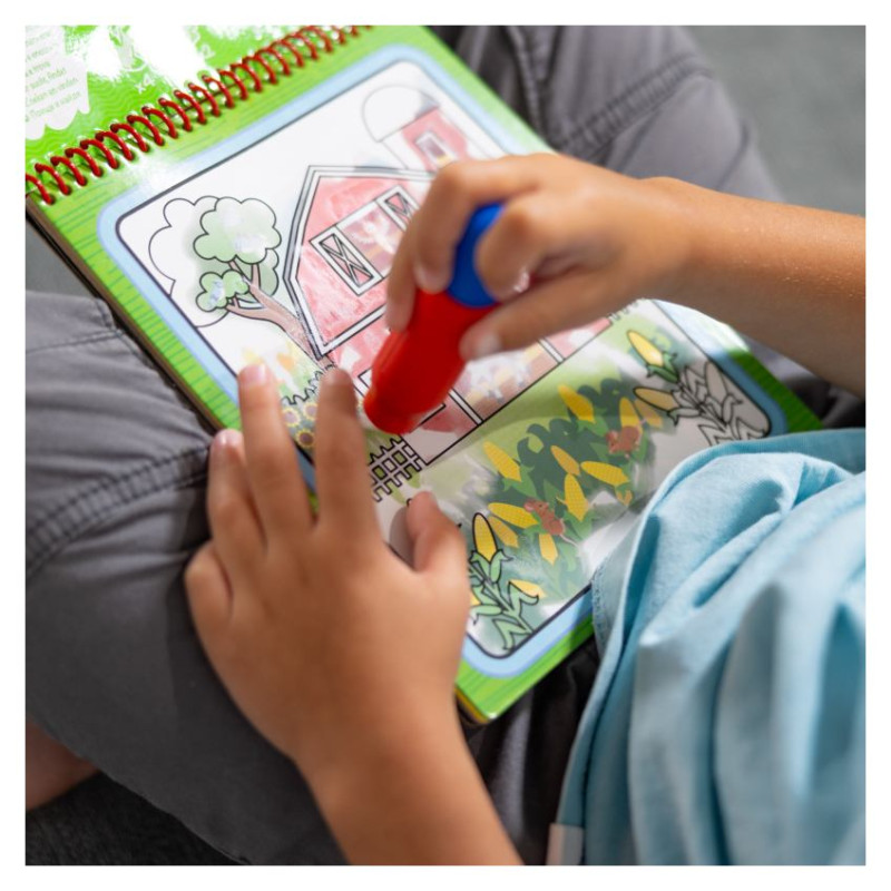 Melissa & Doug Water Wow! Ūdens krāsojamā grāmata &ndash; Lauku sēta