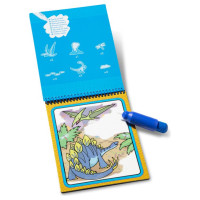 Melissa & Doug Ūdens krāsojamā grāmata MELISSA Water Wow! – Dinozaurs