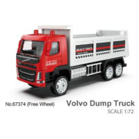 MSZ Miniatūrais modelis Volvo Dump Truck, izmērs 1:72