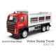 MSZ Miniatūrais modelis Volvo Dump Truck, izmērs 1:72