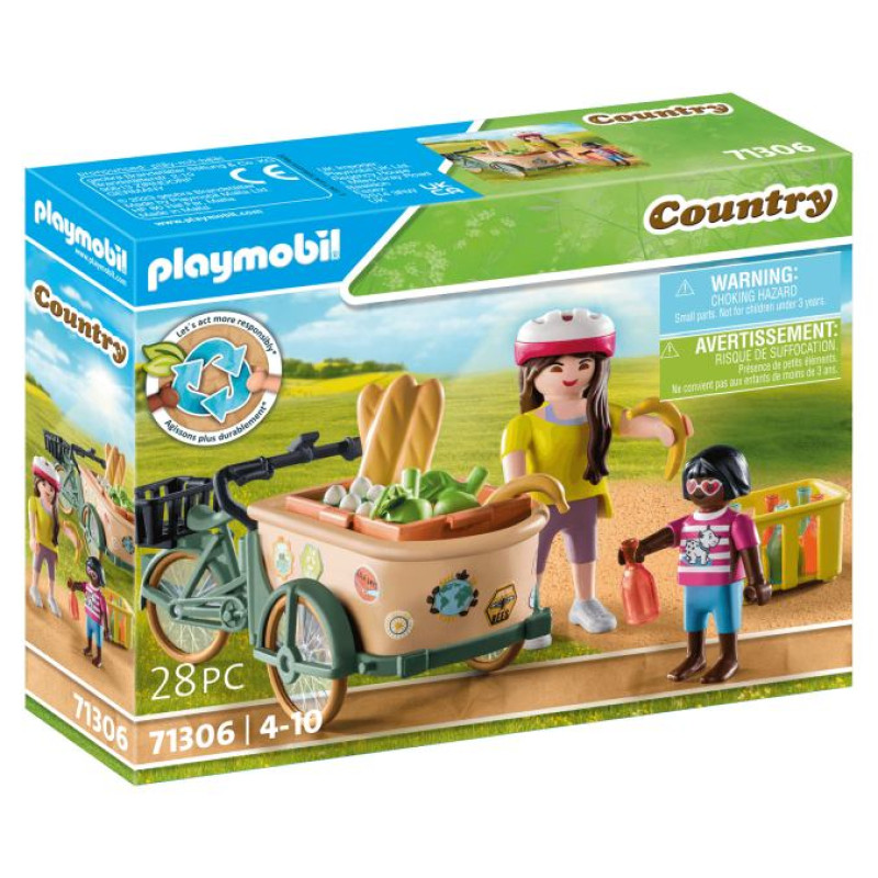 Playmobil FARM Fermera kravas velosipēds 71306