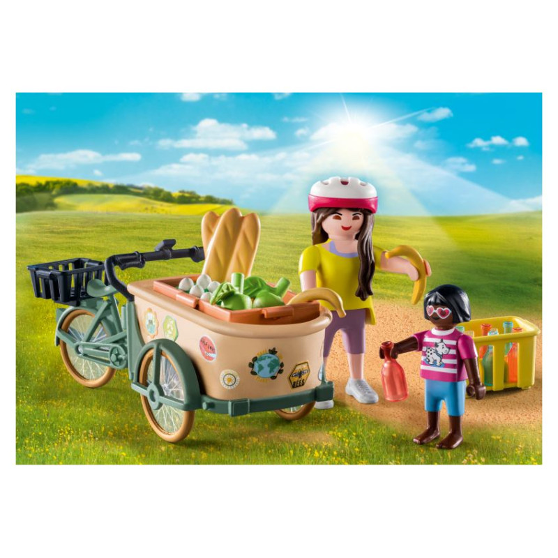 Playmobil FARM Fermera kravas velosipēds 71306