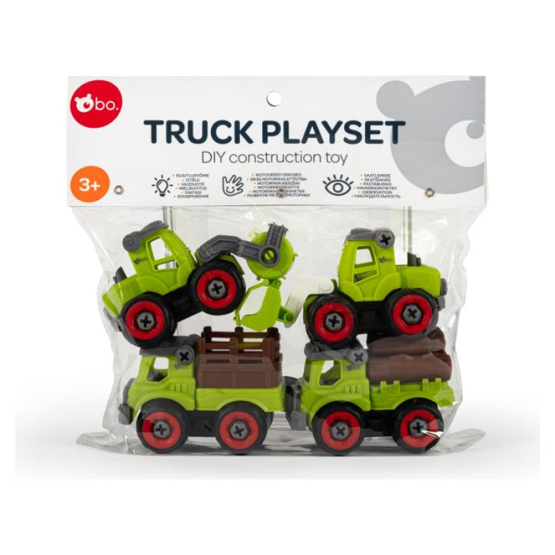 BO. Saliec pats - konstruējama rotaļlieta Lauksaimniecības automa&scaron;īnas