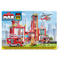 MAX CITY Klucīši Ugunsdzēsēju depo, 976 gab.