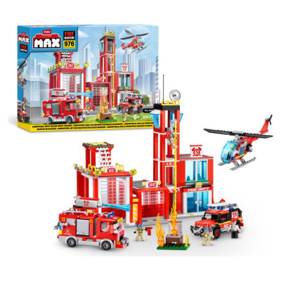 MAX CITY Klucī&scaron;i Ugunsdzēsēju depo, 976 gab.