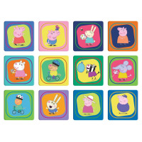 Trefl PEPPA PIG Puzles komplekts Peppa Pig 30 gab + 48 gab + 24 memo