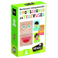 Headu Монтессори карточки "Эмоции и действия" (на эст. языке)