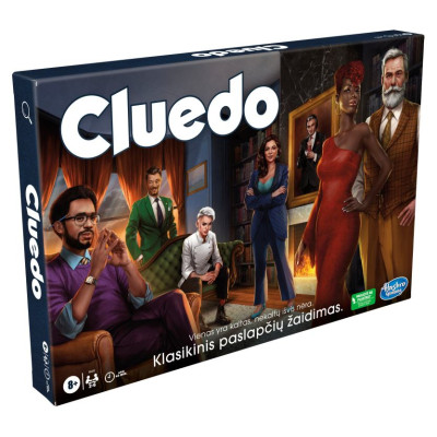 Hasbro Gaming CLUEDO настольная игра, классическая версия (на литовском яз.)