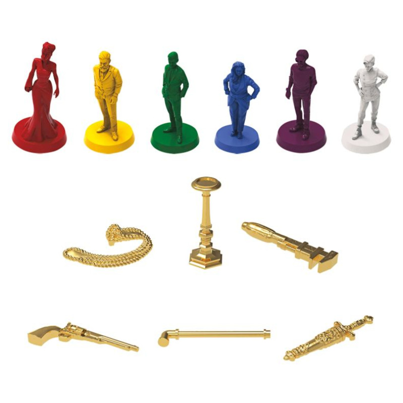 Hasbro Gaming CLUEDO настольная игра, классическая версия (на литовском яз.)