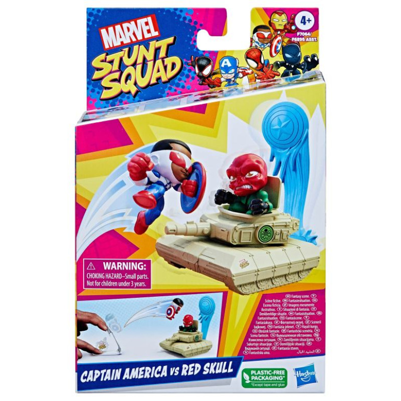 Marvel Stunt Squad komplekts "Hero Vs Villain"