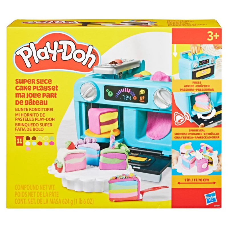Play-Doh Rotaļu komplekts Kūkas gabaliņi
