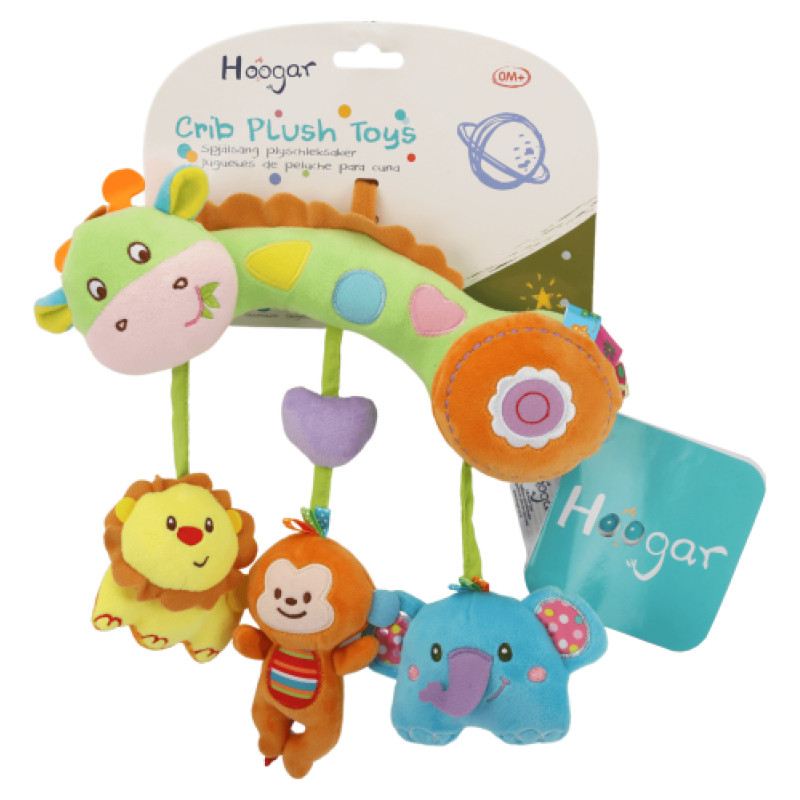 Hoogar Plī&scaron;a rotaļlieta, žirafe