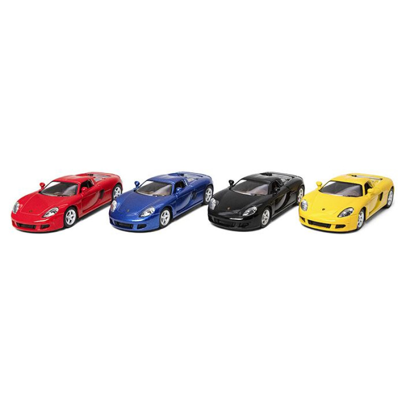 Kinsmart Miniatūrais modelis - Porsche Carrera GT, izmērs 1:36