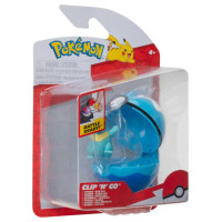 Pokemon W19 Clip ´N Go Poké bumbiņu komplekts ar figūru