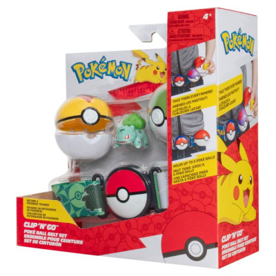 Pokemon W16 Clip &acute;N&acute; Go Pok&eacute; bumbiņu jostas komplekts