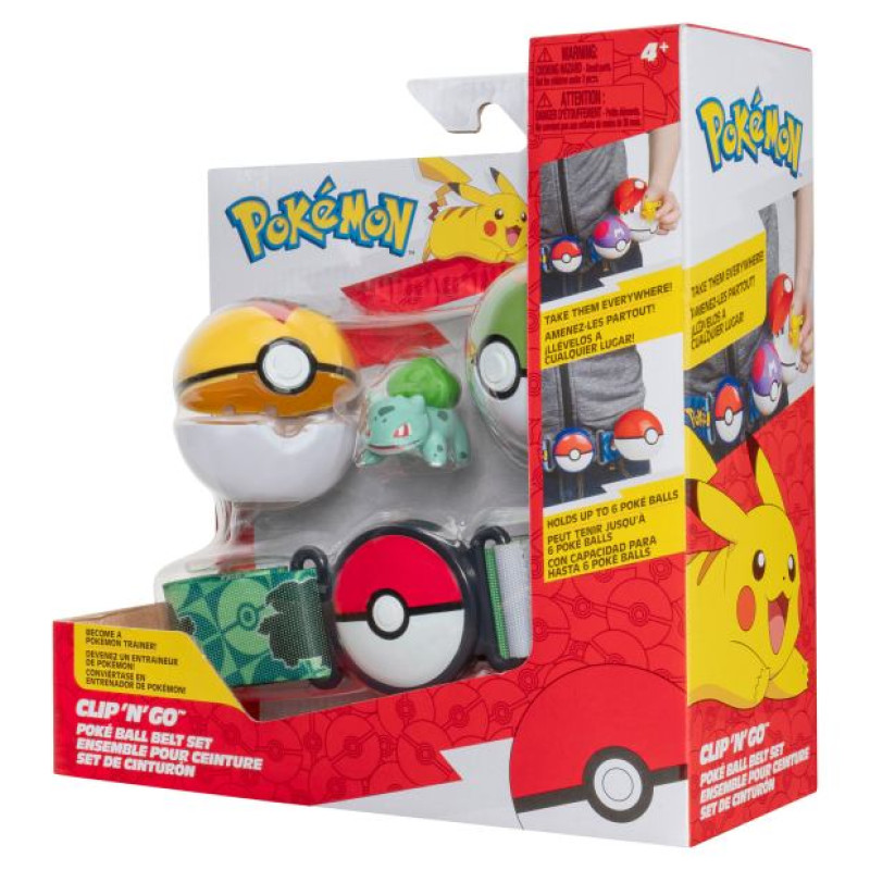 Pokemon W16 Clip &acute;N&acute; Go Pok&eacute; bumbiņu jostas komplekts