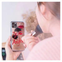 Kingxbar Angel mirror case decorated with original Swarovski crystals iPhone 11 Pro Max transparent