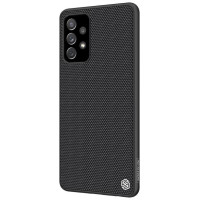 Nillkin Textured Case durable reinforced case with gel frame and nylon back for Samsung Galaxy A72 4G black
