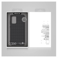 Nillkin Textured Case durable reinforced case with gel frame and nylon back for Samsung Galaxy A72 4G black