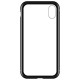 Wozinsky Full Magnetic Case Full Body Front and Back Cover with built-in glass for Vivo X60 black-transparent