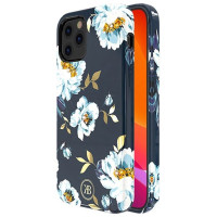 Kingxbar Blossom case decorated with original Swarovski crystals iPhone 12 Pro Max multicolour (Gardenia)
