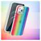 Kingxbar Ombre Case Back Cover for iPhone 12 Pro Max multicolour
