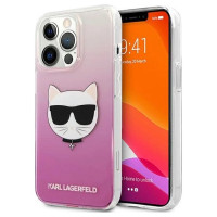 Karl Lagerfeld KLHCP13XCTRP iPhone 13 Pro Max 6,7" hardcase różowy/pink Choupette Head