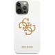 Guess GUHCP13LLS4GGWH iPhone 13 Pro / 13 6,1" biały/white hard case Silicone 4G Logo