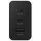 Samsung charger 2x USB Type C / USB PPS, Power Delivery PD 65W, QC 3.0, AFC, FCP black (EP-T6530NBEGEU)