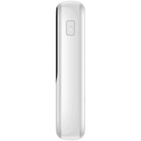 Baseus Qpow power bank 10000mAh built-in USB Type-C cable 22.5W Quick Charge SCP AFC FCP white (PPQD020102)