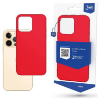 3Mk Protection Case for iPhone 13 Pro from the 3mk Matt Case series - red