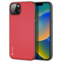Dux Ducis Fino case cover made of nylon for iPhone 14 Plus red