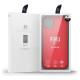 Dux Ducis Fino case cover made of nylon for iPhone 14 Plus red