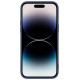 Nillkin CamShield Silky Silicone Case iPhone 14 Pro Case with Camera Protector Blue