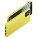 3Mk Protection Case for iPhone 14 from the 3mk Matt Case series - lime green